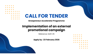 Call for tender: Implementation of an external promotion campaign